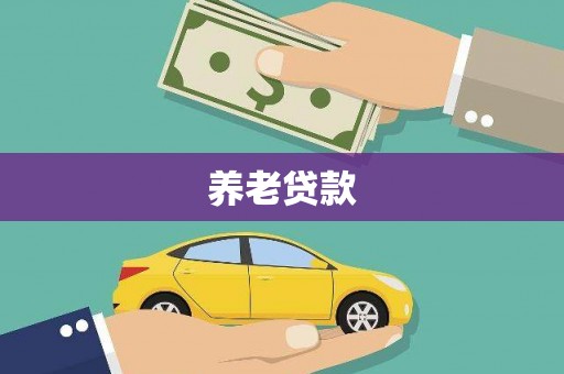 龙崎养老贷款