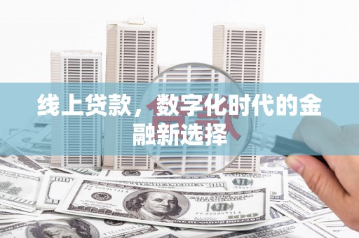 坪林线上贷款，数字化时代的金融新选择