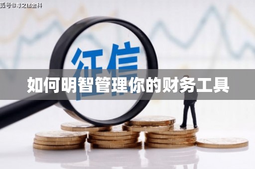 芦溪如何明智管理你的财务工具