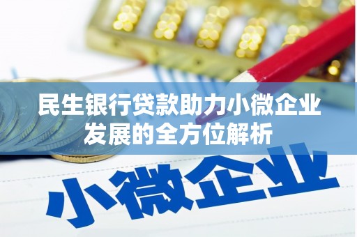 伊宁民生银行贷款助力小微企业发展的全方位解析