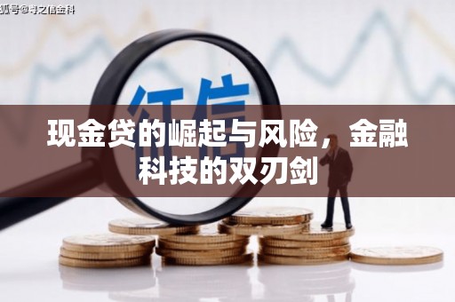 头份现金贷的崛起与风险，金融科技的双刃剑