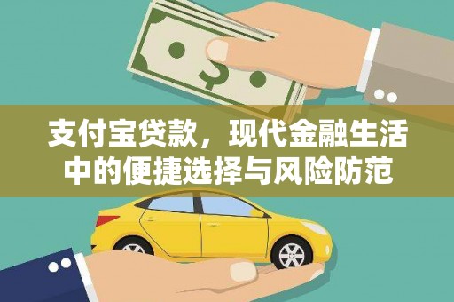 界首支付宝贷款，现代金融生活中的便捷选择与风险防范