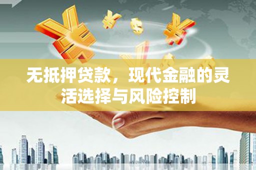 巴塘无抵押贷款，现代金融的灵活选择与风险控制