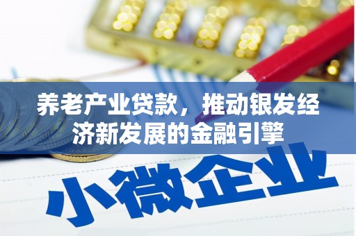 中国香港养老产业贷款，推动银发经济新发展的金融引擎