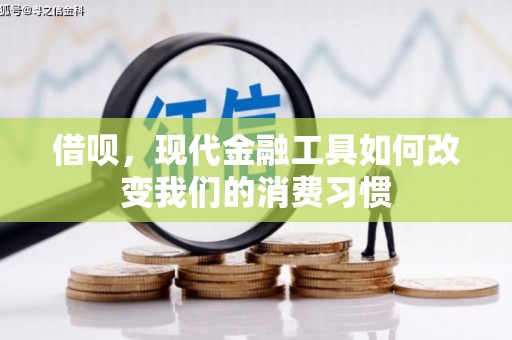 睢宁借呗，现代金融工具如何改变我们的消费习惯