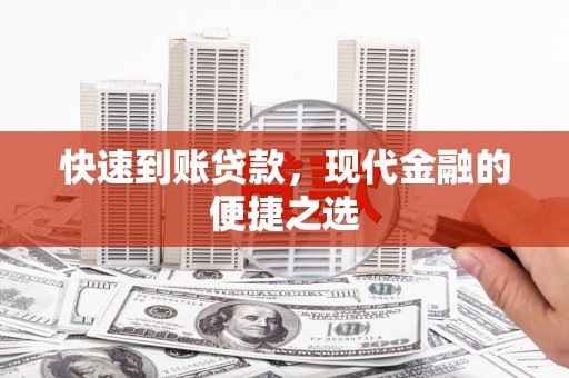 乐东快速到账贷款，现代金融的便捷之选
