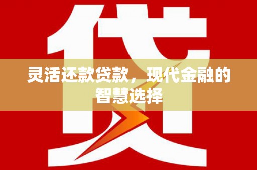 汝州灵活还款贷款，现代金融的智慧选择