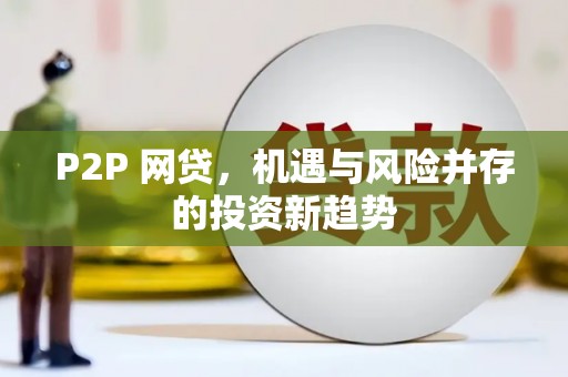 新竹P2P 网贷，机遇与风险并存的投资新趋势
