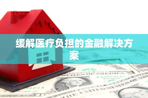 民勤缓解医疗负担的金融解决方案