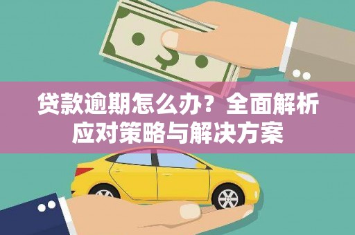 兰屿贷款逾期怎么办？全面解析应对策略与解决方案