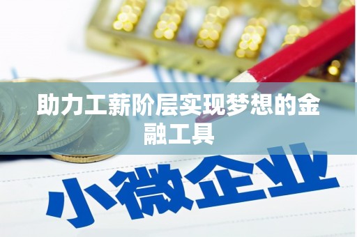 桃江助力工薪阶层实现梦想的金融工具