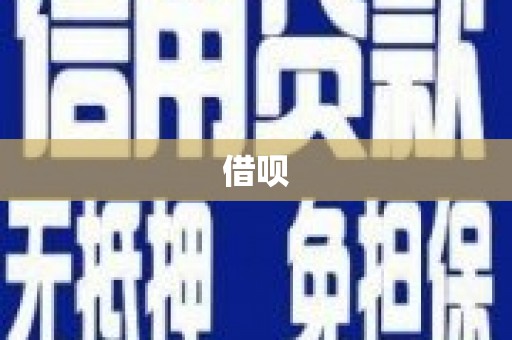 南陵借呗